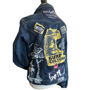 QUICKSILVER SURFS UP JEAN JACKET