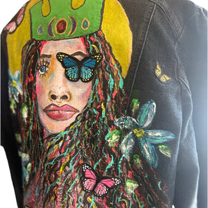 EARTH GODDESS  JEAN JACKET