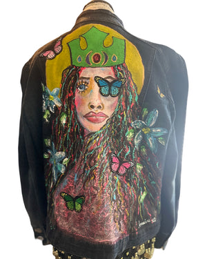 EARTH GODDESS  JEAN JACKET