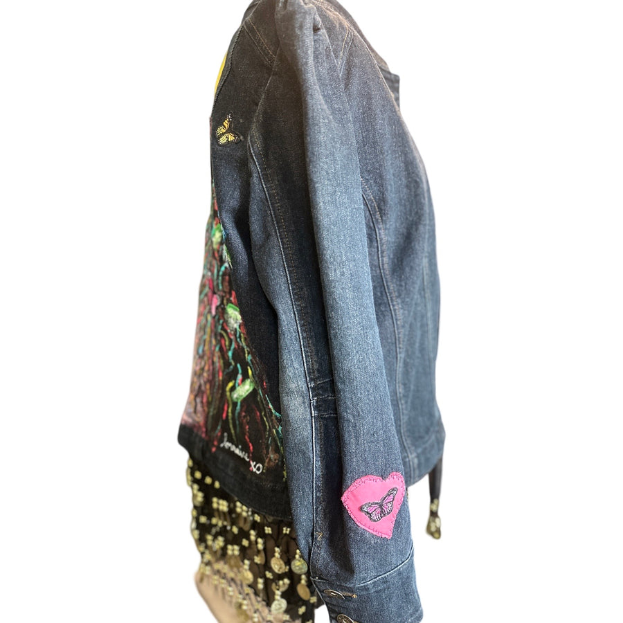 EARTH GODDESS  JEAN JACKET