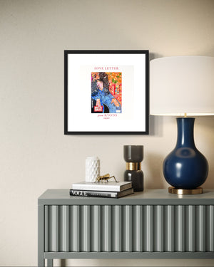 LOVE LETTER FROM KYOTO - FRAMED PRINT