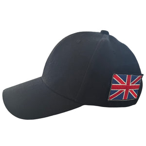 British Flag Baseball Cap (Black)