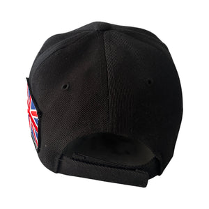 British Flag Baseball Cap (Black)