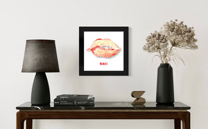 BACI - KISS  Art Print
