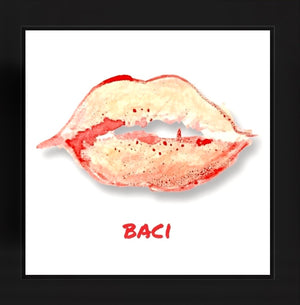BACI - KISS  Art Print