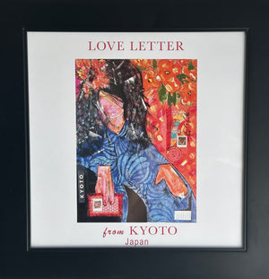 LOVE LETTER FROM KYOTO - FRAMED PRINT