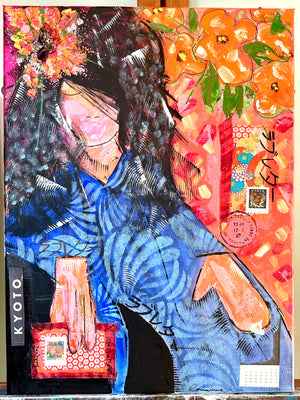 LOVE LETTER FROM KYOTO - Mixed Media